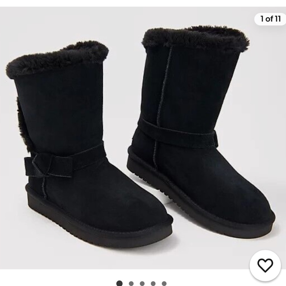 Kookaburra by Ugg black felt boot